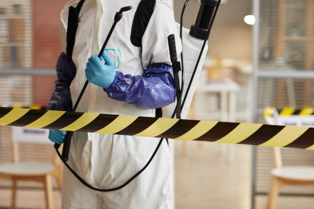 Professional Trauma Scene Cleanup technician working in Ridgecrest, NC